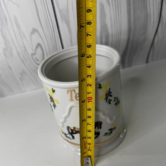 1995 LENOX The Carousel Canister Tea Fine Porcelain Replacement NO cover - Picture 5 of 5